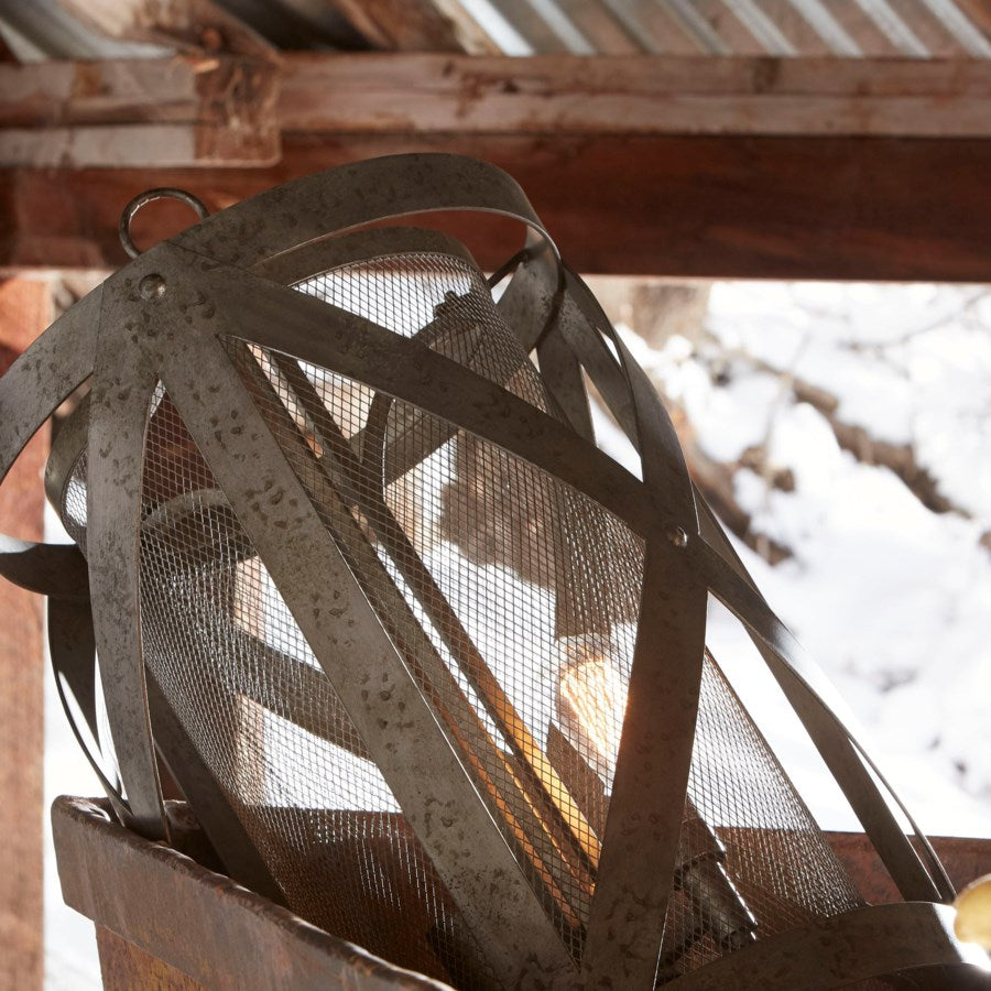 Iron caging pendant - The Nifty Decor