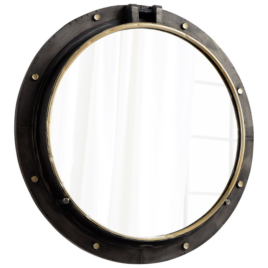Barrel inspired mirror - The Nifty Decor