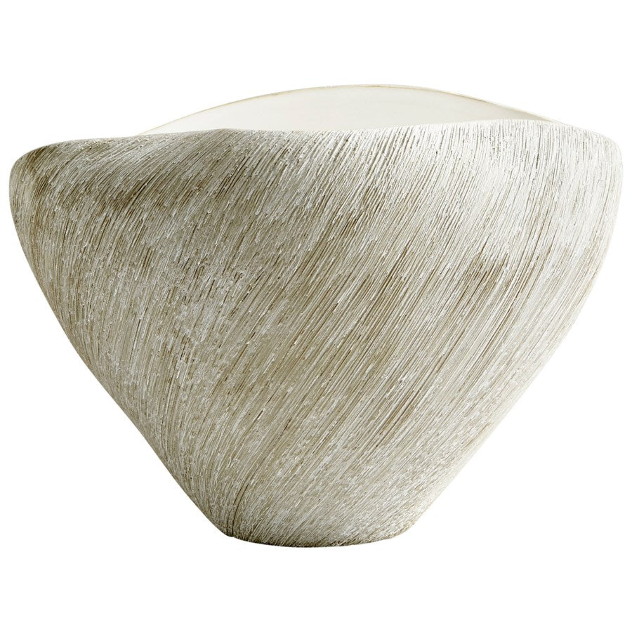 Natural Stone finish ceramic Vase - The Nifty Decor