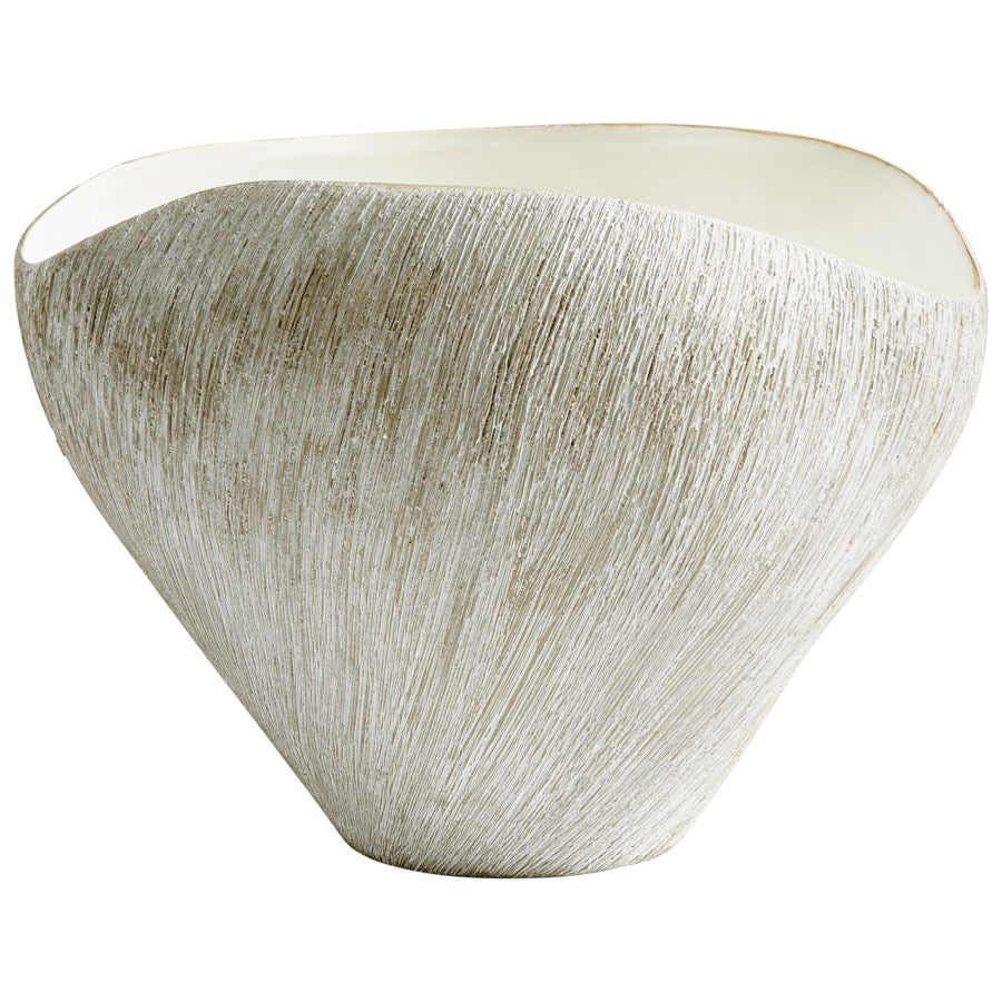 Natural Stone finish ceramic Vase - The Nifty Decor