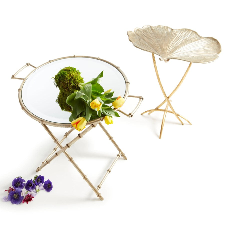 Leaf top side table - The Nifty Decor