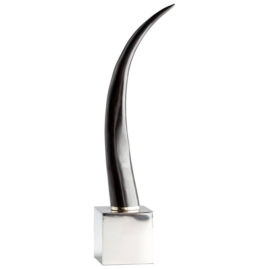Black Horn Sculpture - The Nifty Decor