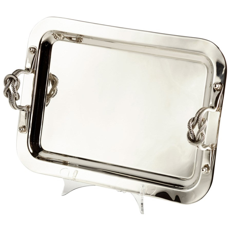 Sailor`s knot handle tray - The Nifty Decor