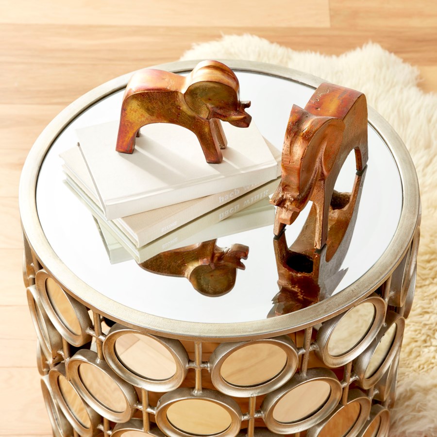 Burnished copper finish Elephant - The Nifty Decor