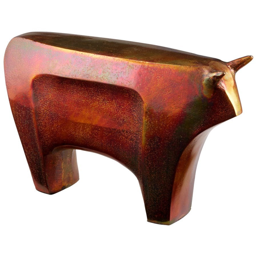 Shimmering Bovinity Sculpture - The Nifty Decor