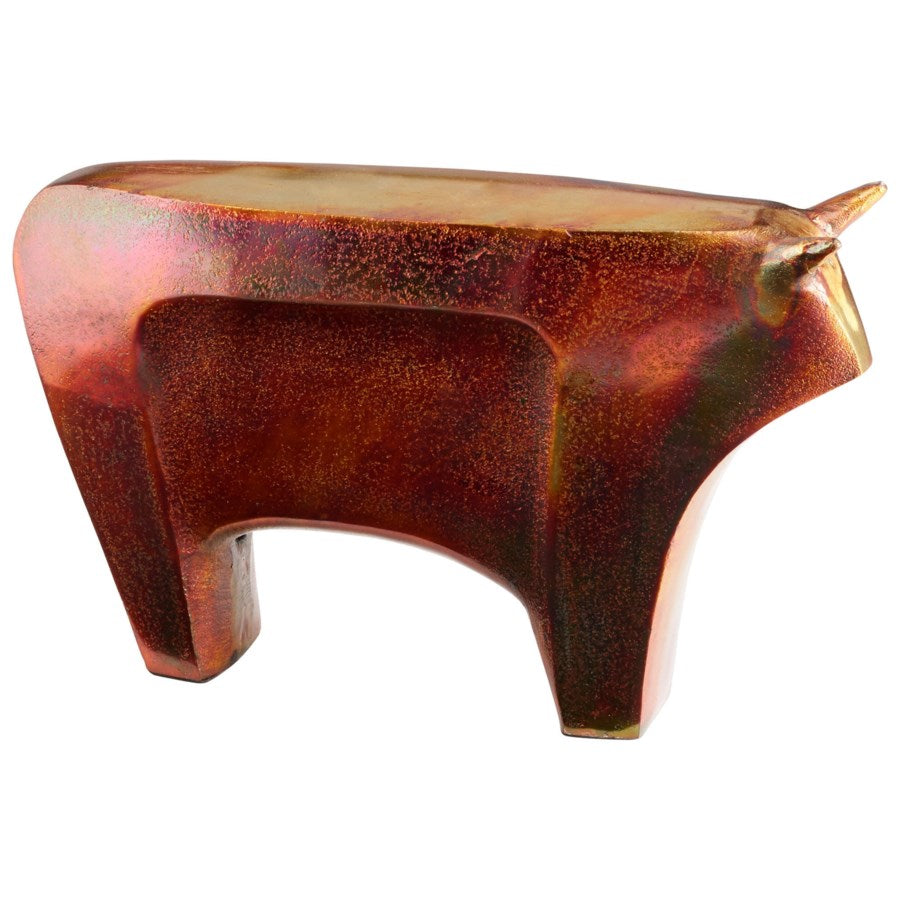 Shimmering Bovinity Sculpture - The Nifty Decor