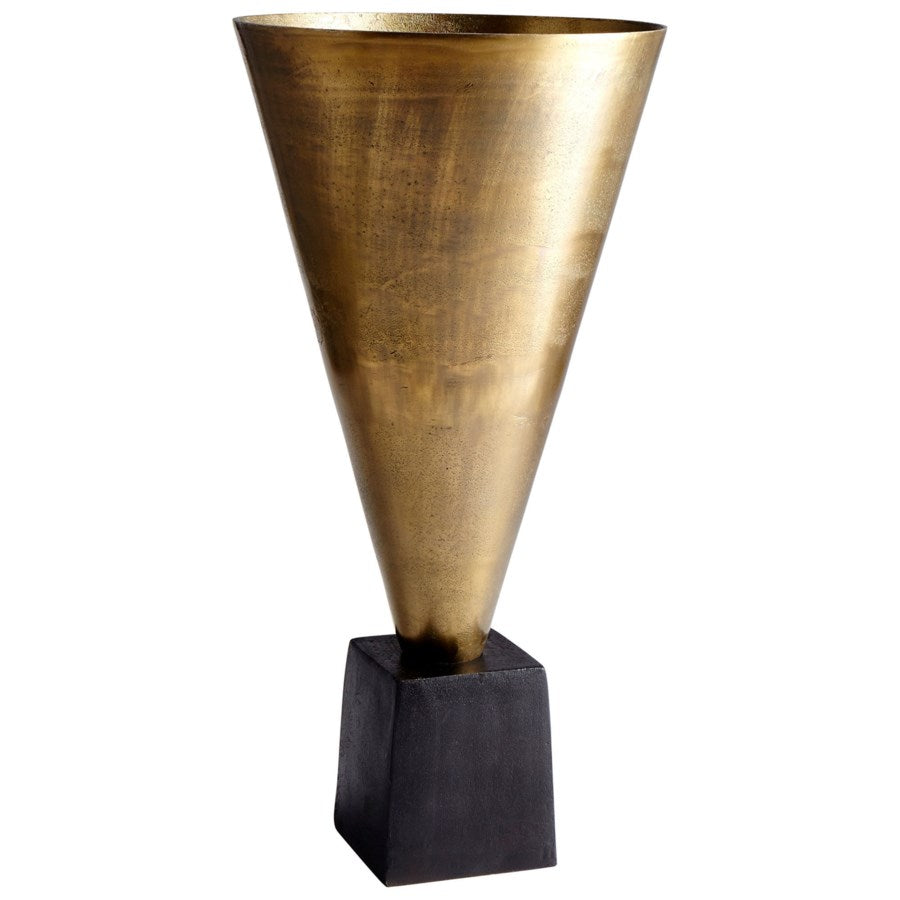 Antique Brass finish Vase - The Nifty Decor
