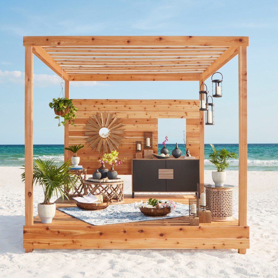 Charcoal Grey and Bronze finish Vase - The Nifty Decor