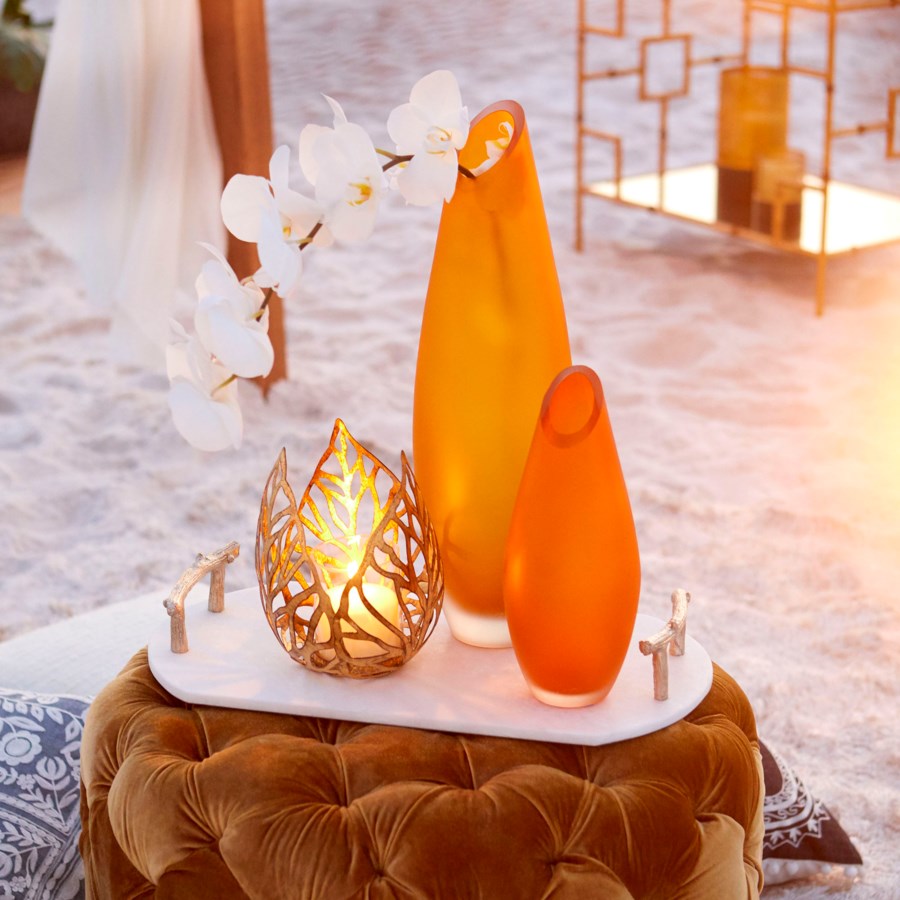 Encircled leaves Candleholder - The Nifty Decor