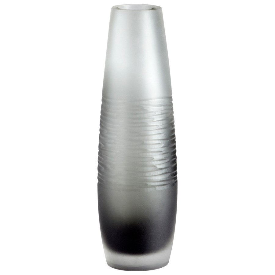 Grey Smoked Vase - The Nifty Decor