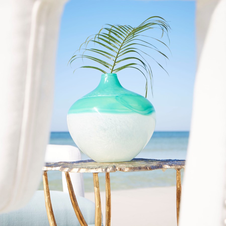 Table with leave shape top - The Nifty Decor