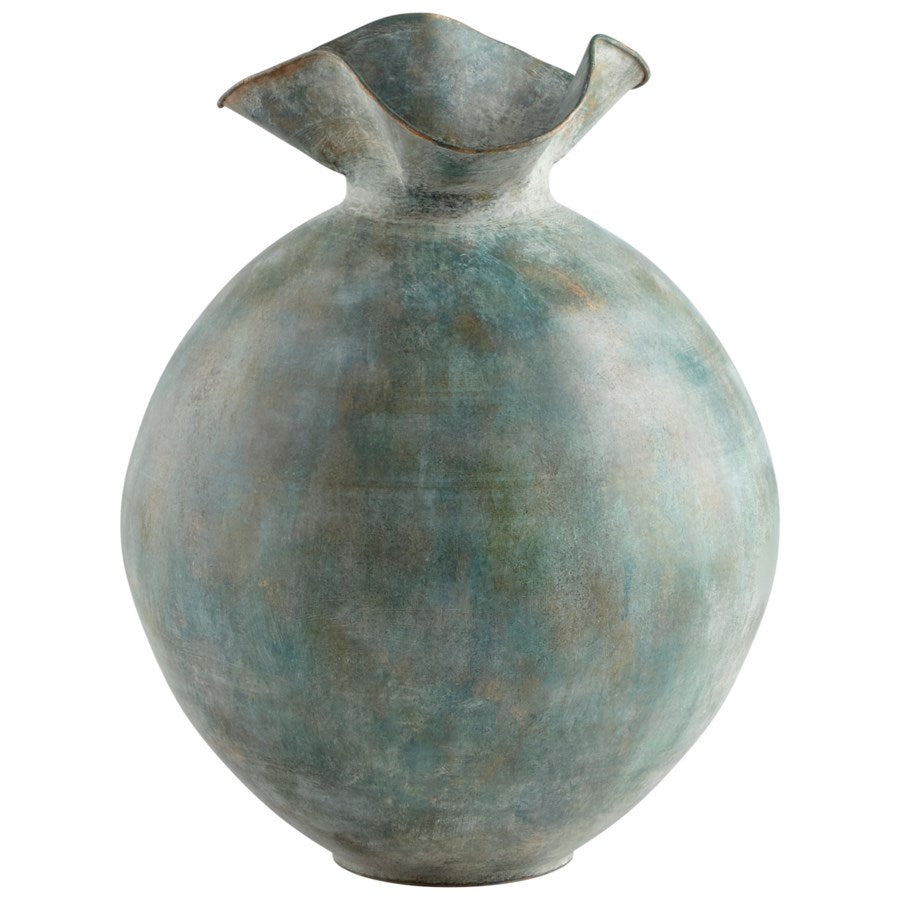 Gold Patina Finish iron Vase - The Nifty Decor