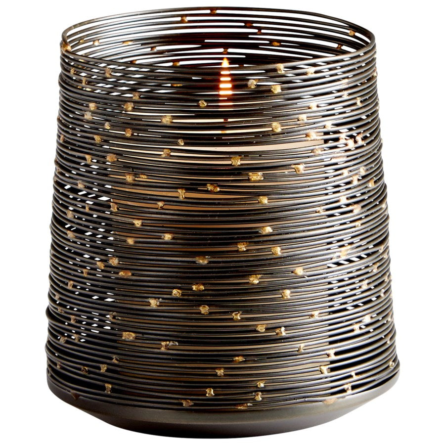 Wire band circle candleholder - The Nifty Decor