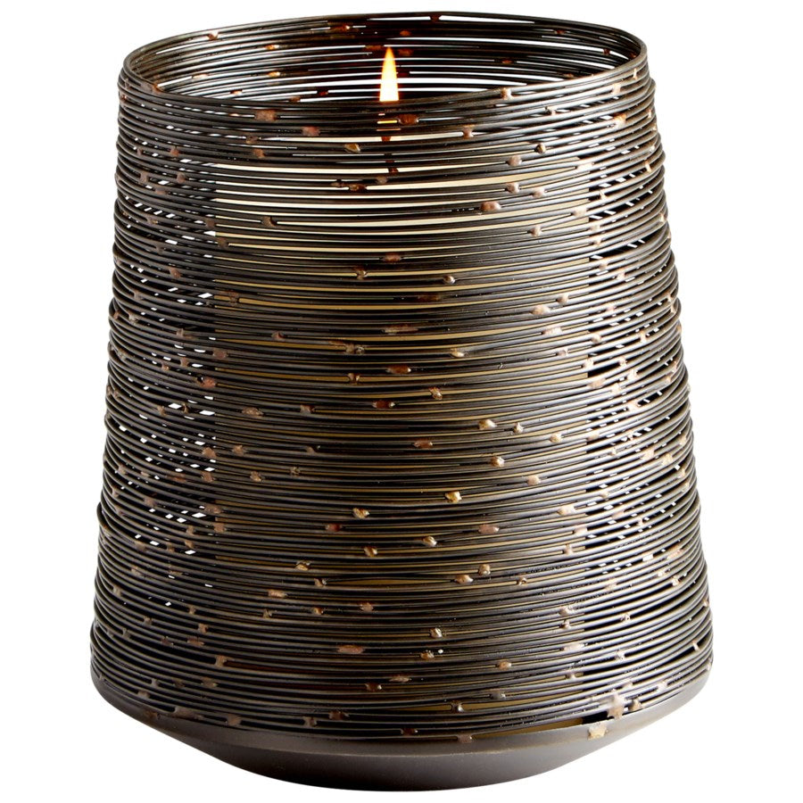Wire band circle candleholder - The Nifty Decor