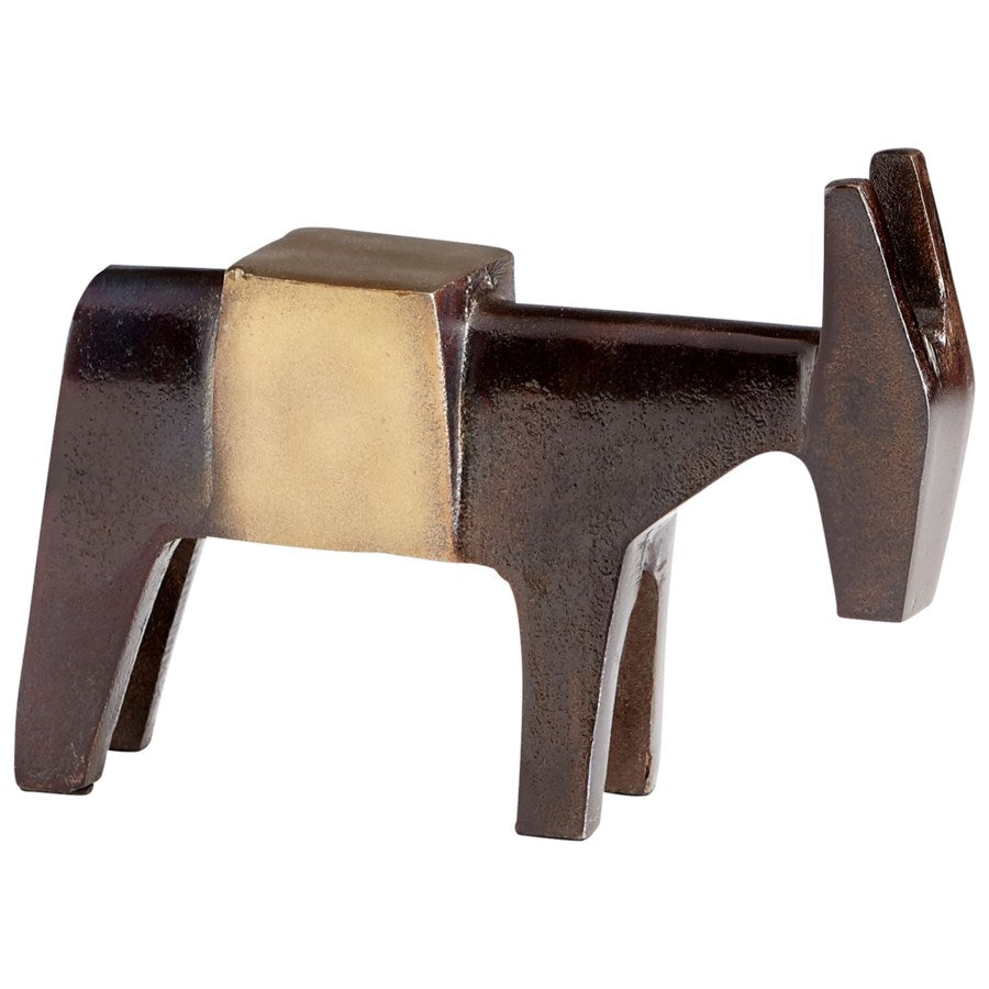 Bronze bongo sculpture - The Nifty Decor