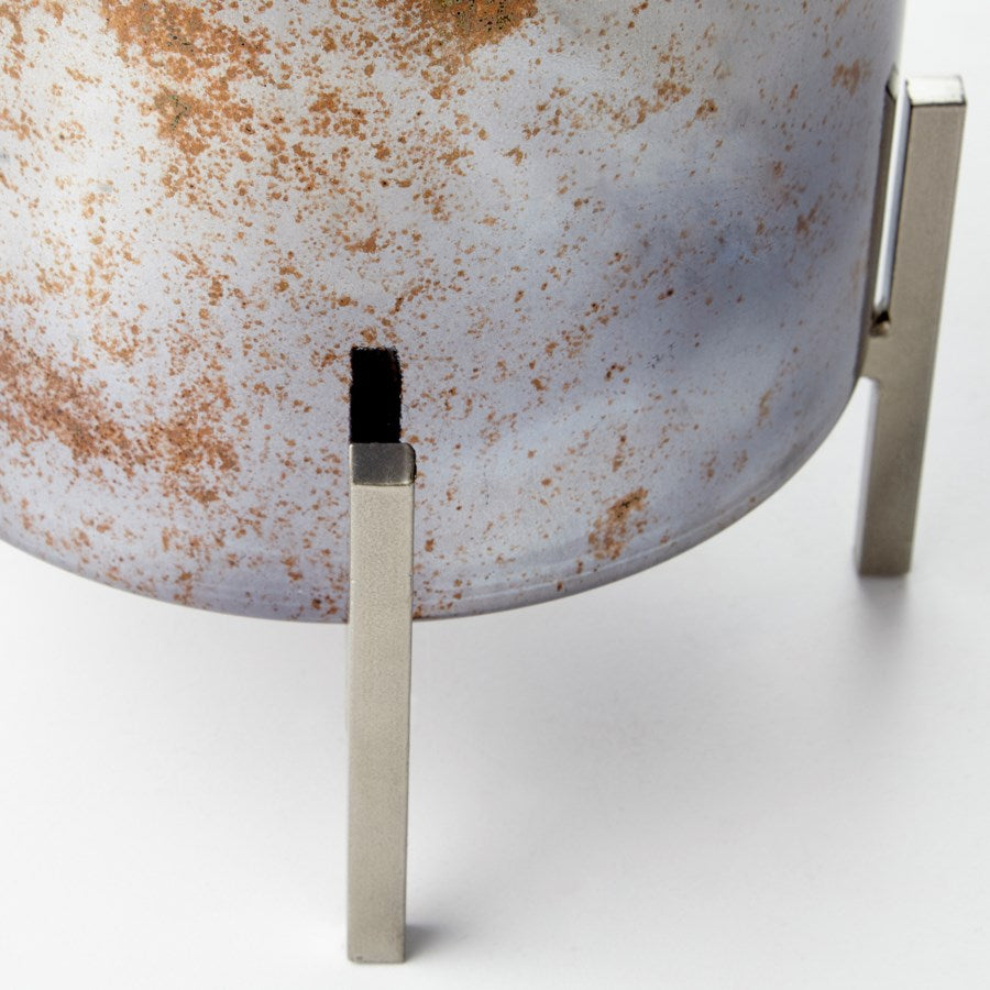 Garnet Glass Candleholder - The Nifty Decor