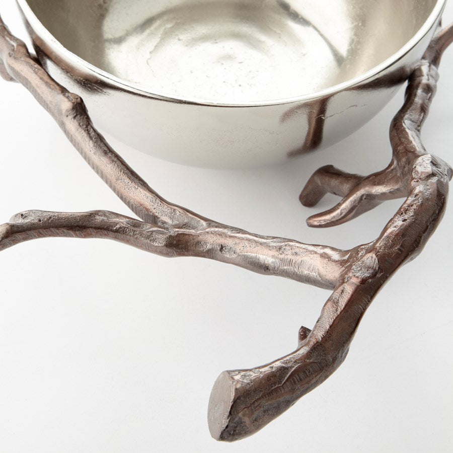 Bowl with branch of tree - The Nifty Decor