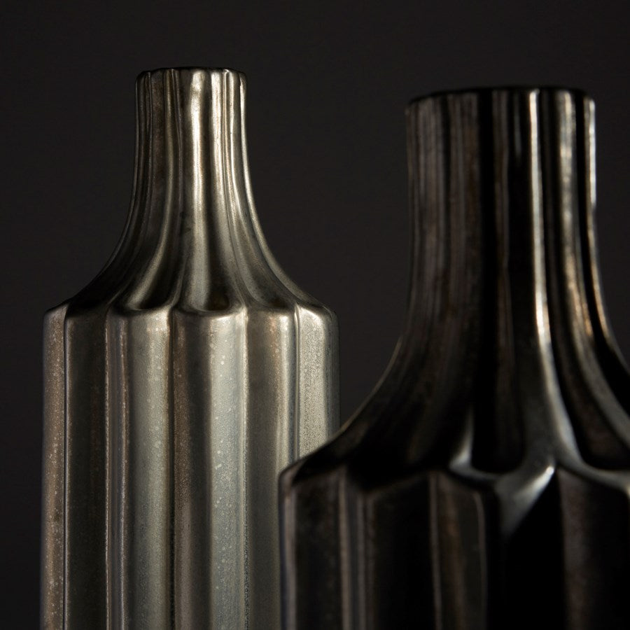 Narrow mouth Ceramic Vase - The Nifty Decor