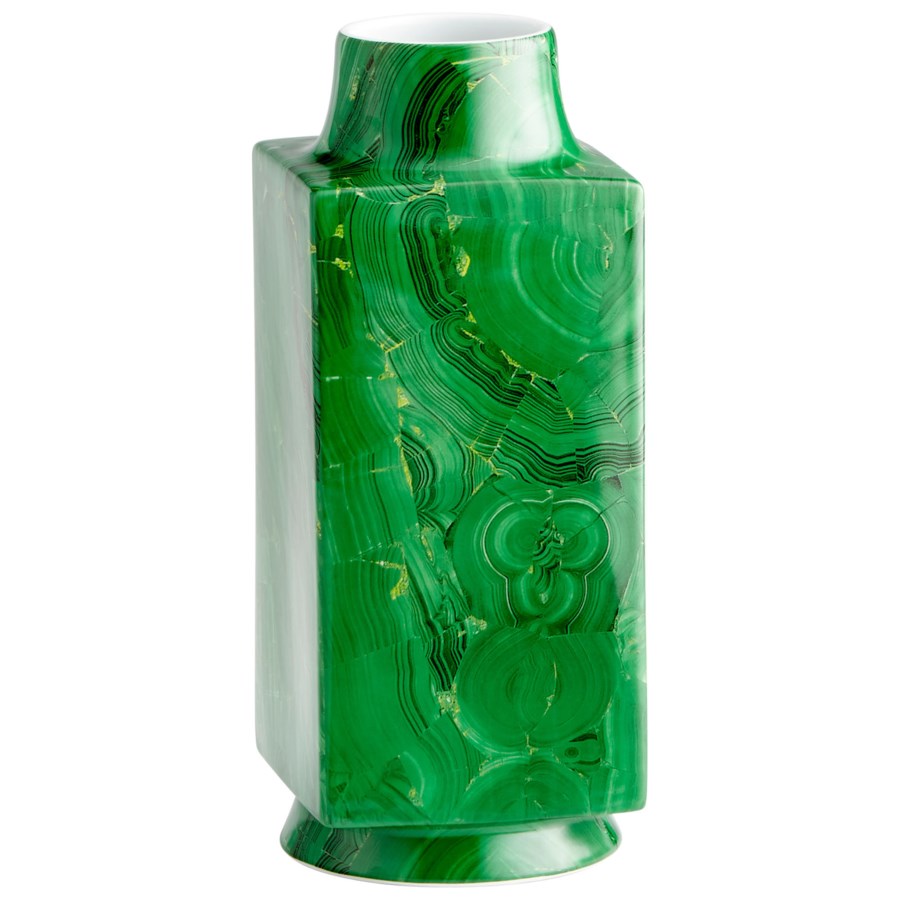 Malachite Ceramic Vase - The Nifty Decor