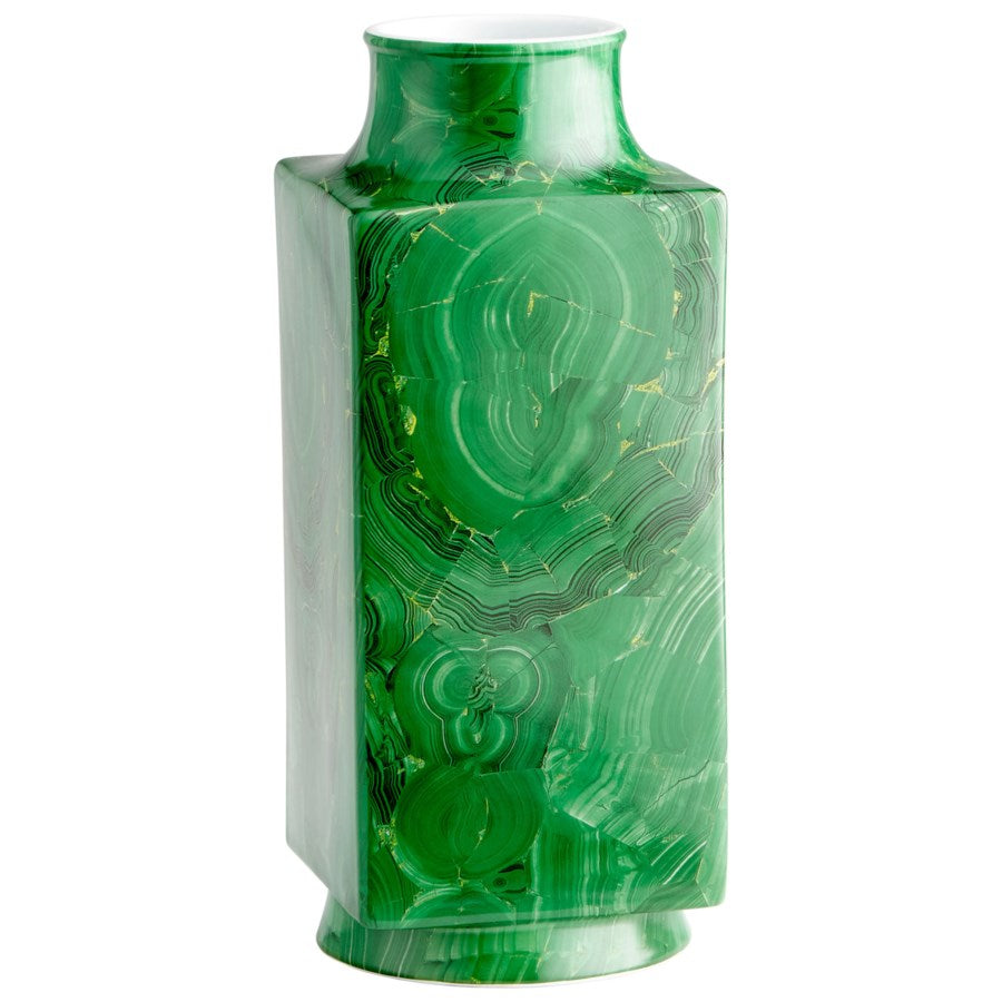 Malachite Ceramic Vase - The Nifty Decor