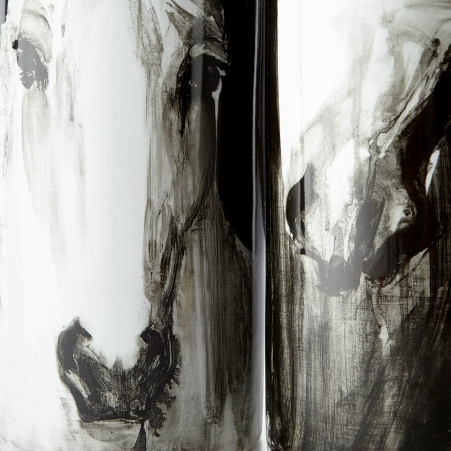 Horse Painted on Vase - The Nifty Decor