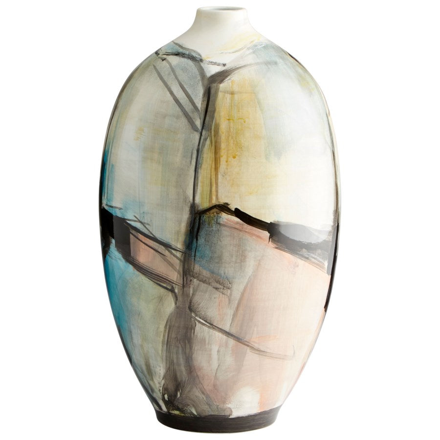 Hand-Painted Multicolored Ceramic Vase#2 - The Nifty Decor