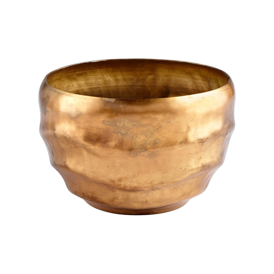 Gold finish pot Vase - The Nifty Decor