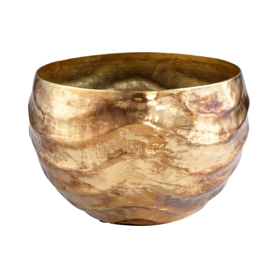 Gold finish pot Vase - The Nifty Decor