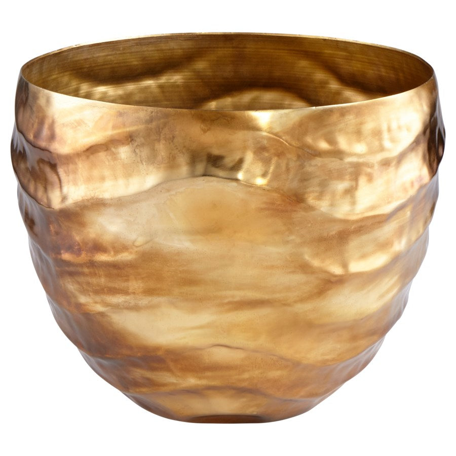 Gold finish pot Vase - The Nifty Decor