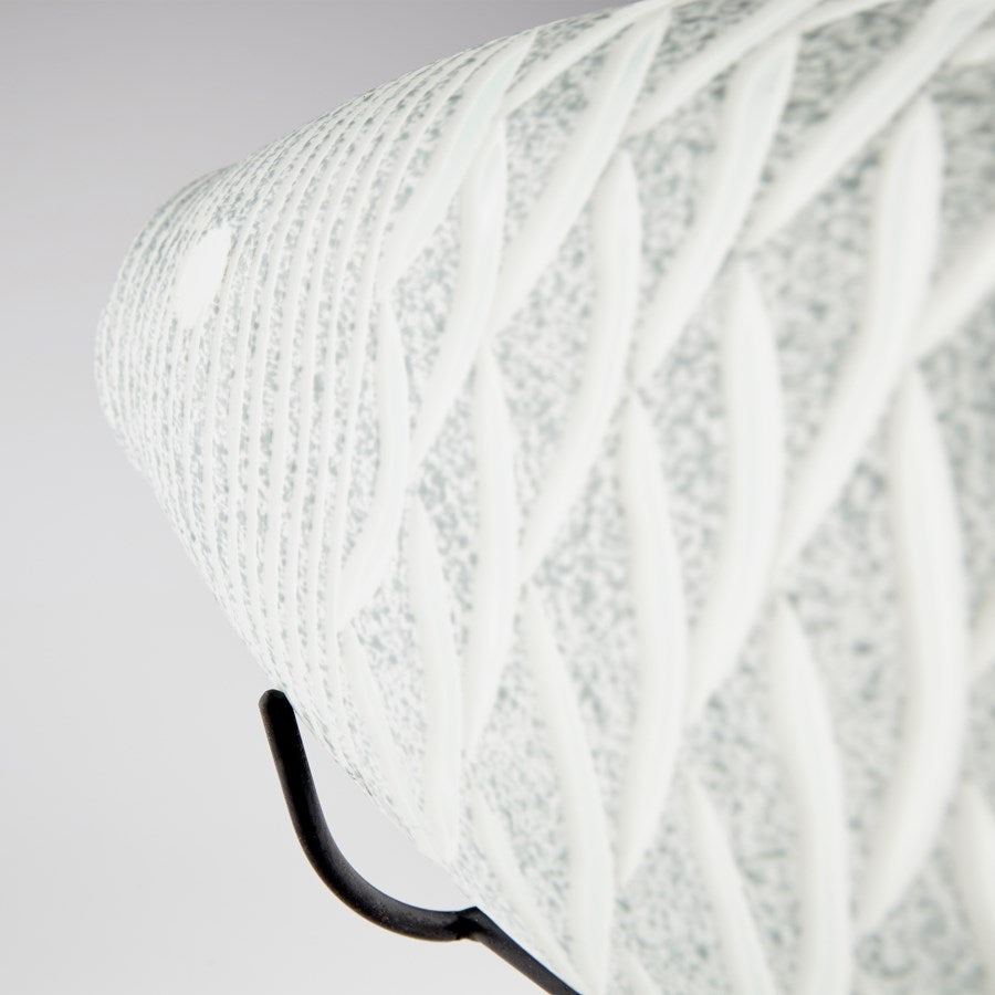 Frosted fish sculpture - The Nifty Decor