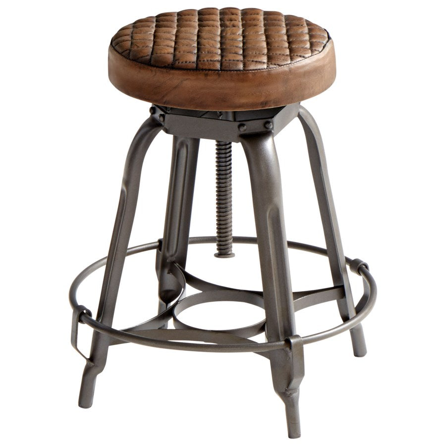 Swiss wooden stool - The Nifty Decor