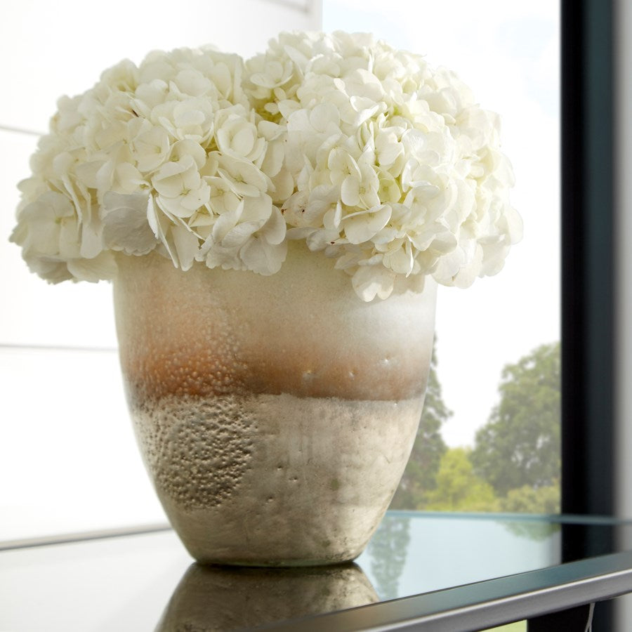 Glass Shape Bronze Vase - The Nifty Decor