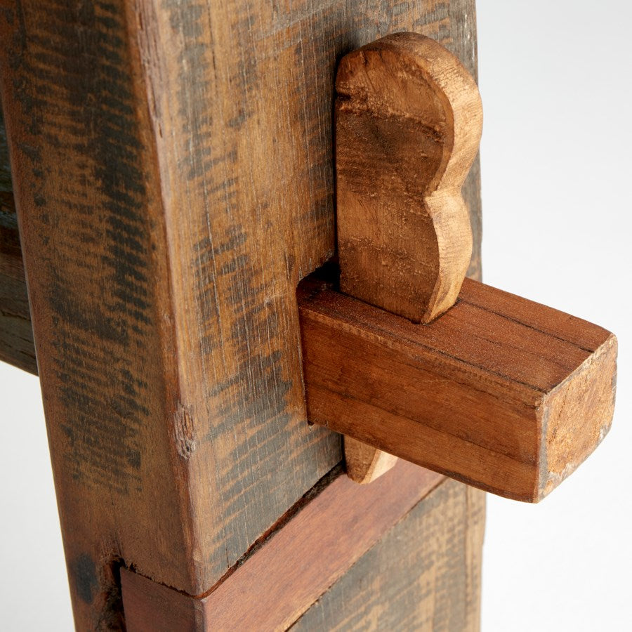 Walnut finish console table - The Nifty Decor