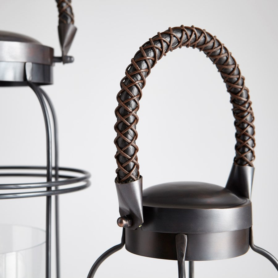 Dazzling Dark Copper Candleholder - The Nifty Decor