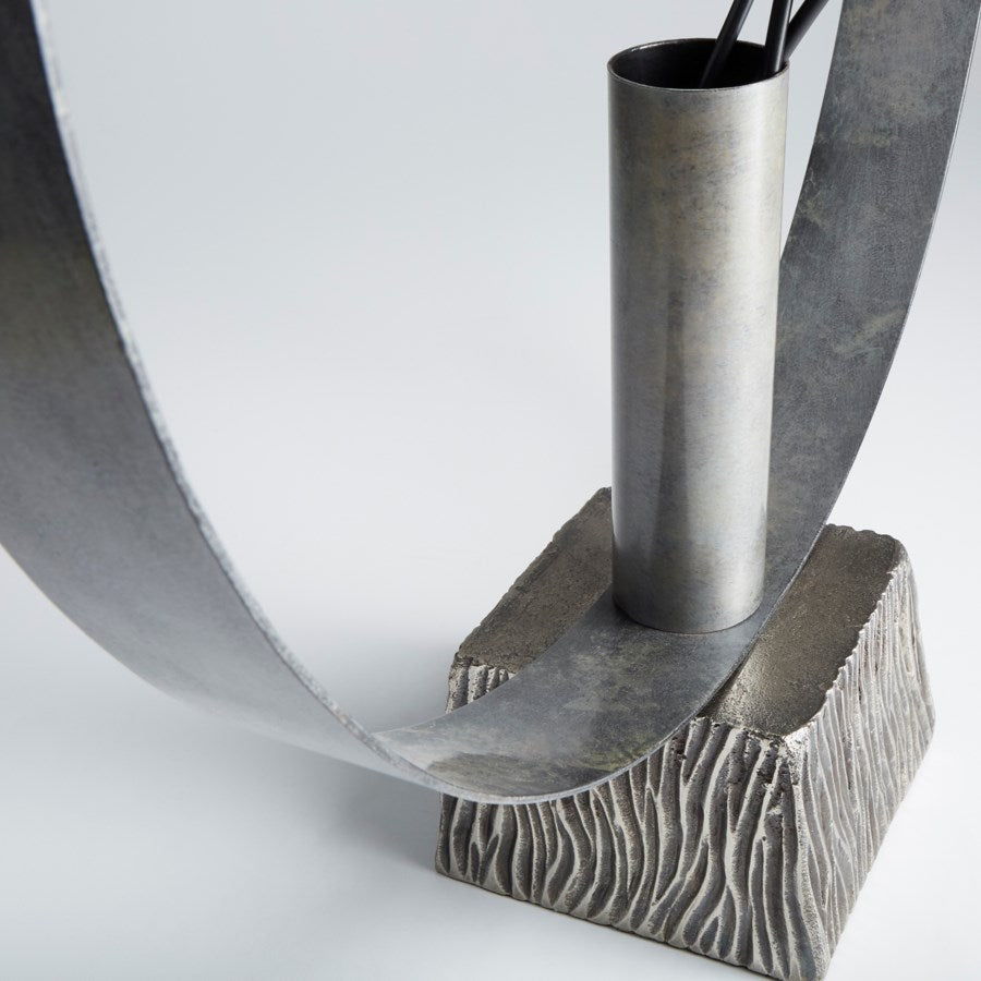 Halo Aluminium Vase - The Nifty Decor