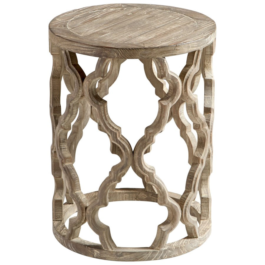 Pine wood side table - The Nifty Decor