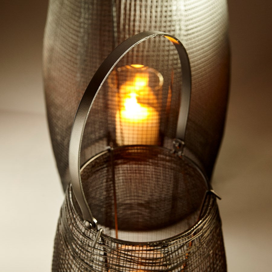 Fine Wire mesh Candleholder - The Nifty Decor