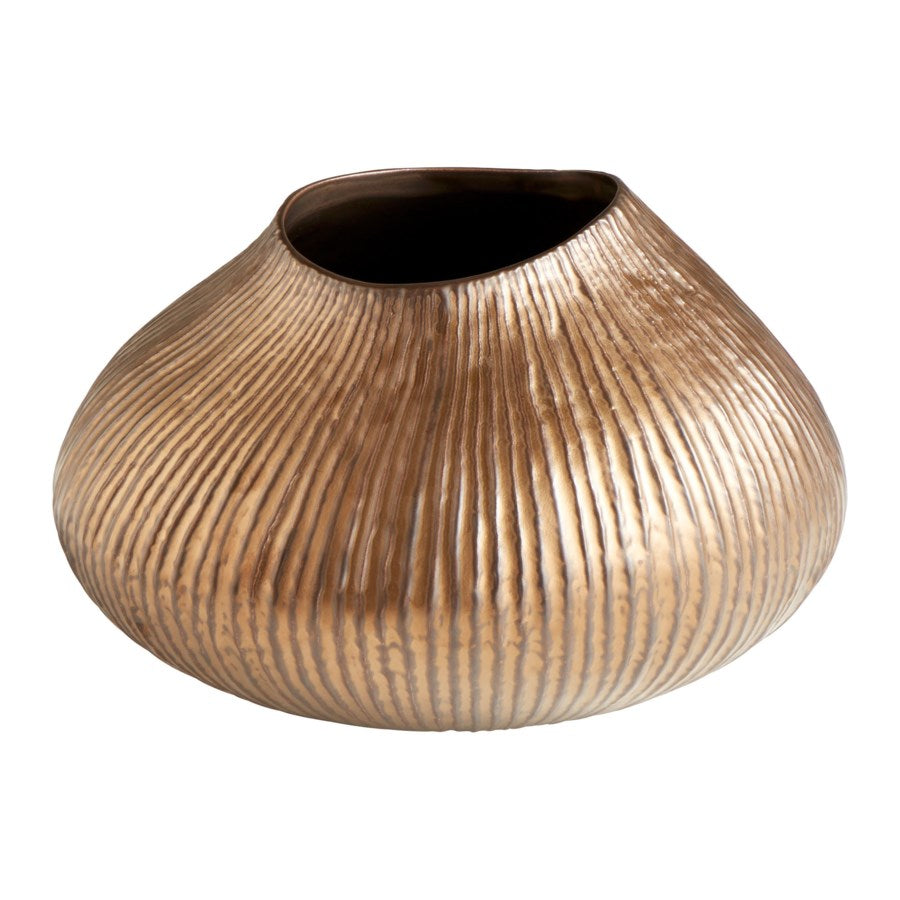 Gold Finish pot candleholder - The Nifty Decor