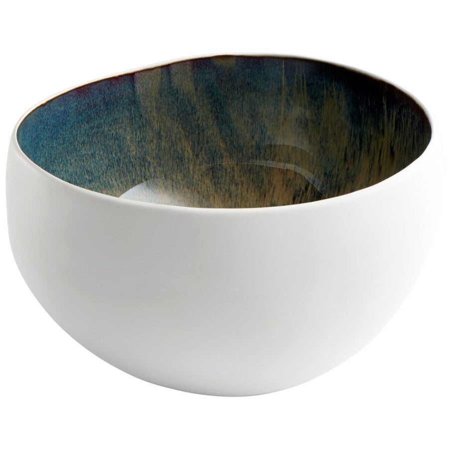 White Oyster Finish Bowl - The Nifty Decor