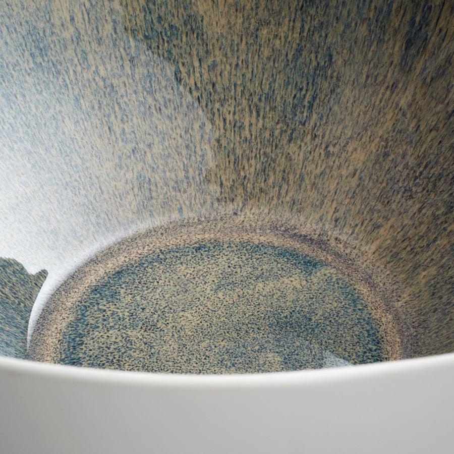 White Oyster Finish Bowl - The Nifty Decor