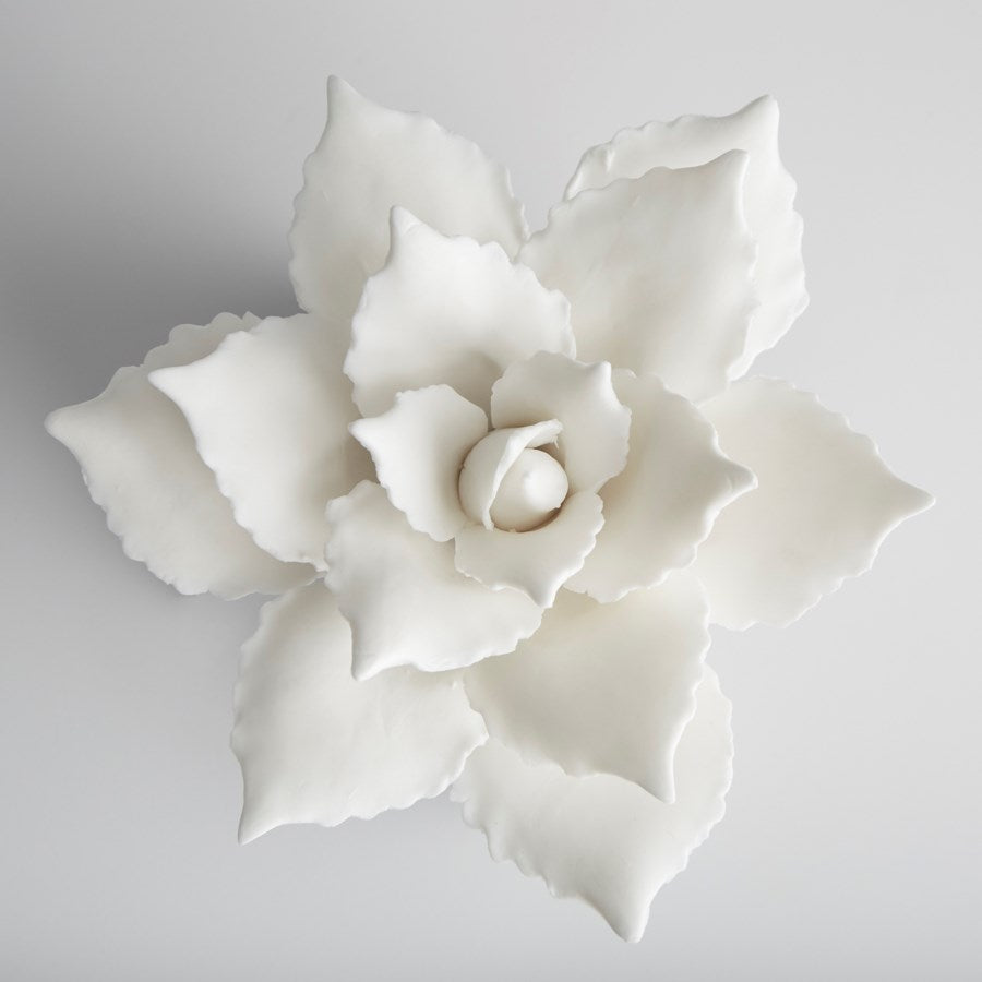 Marble finished Celandine Sculpture - The Nifty Decor