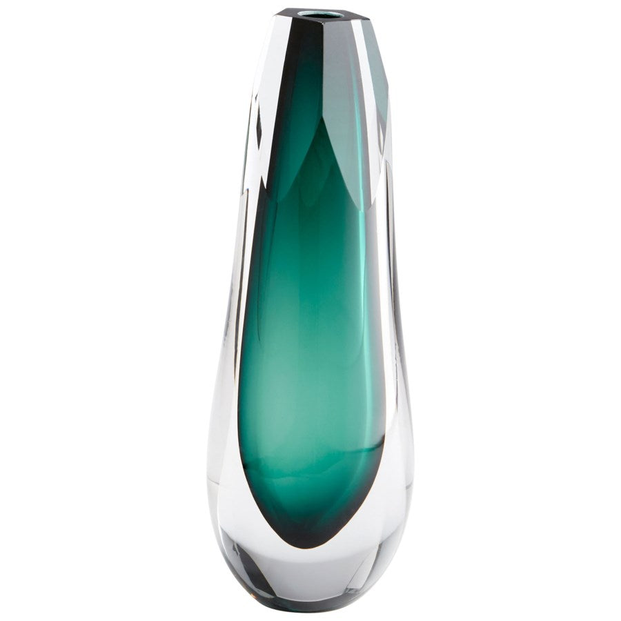 Green drop shape vase - The Nifty Decor
