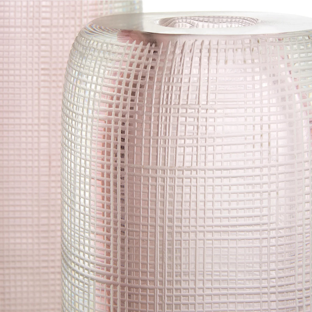 Plum Clear Vase - Bombay Mercantile