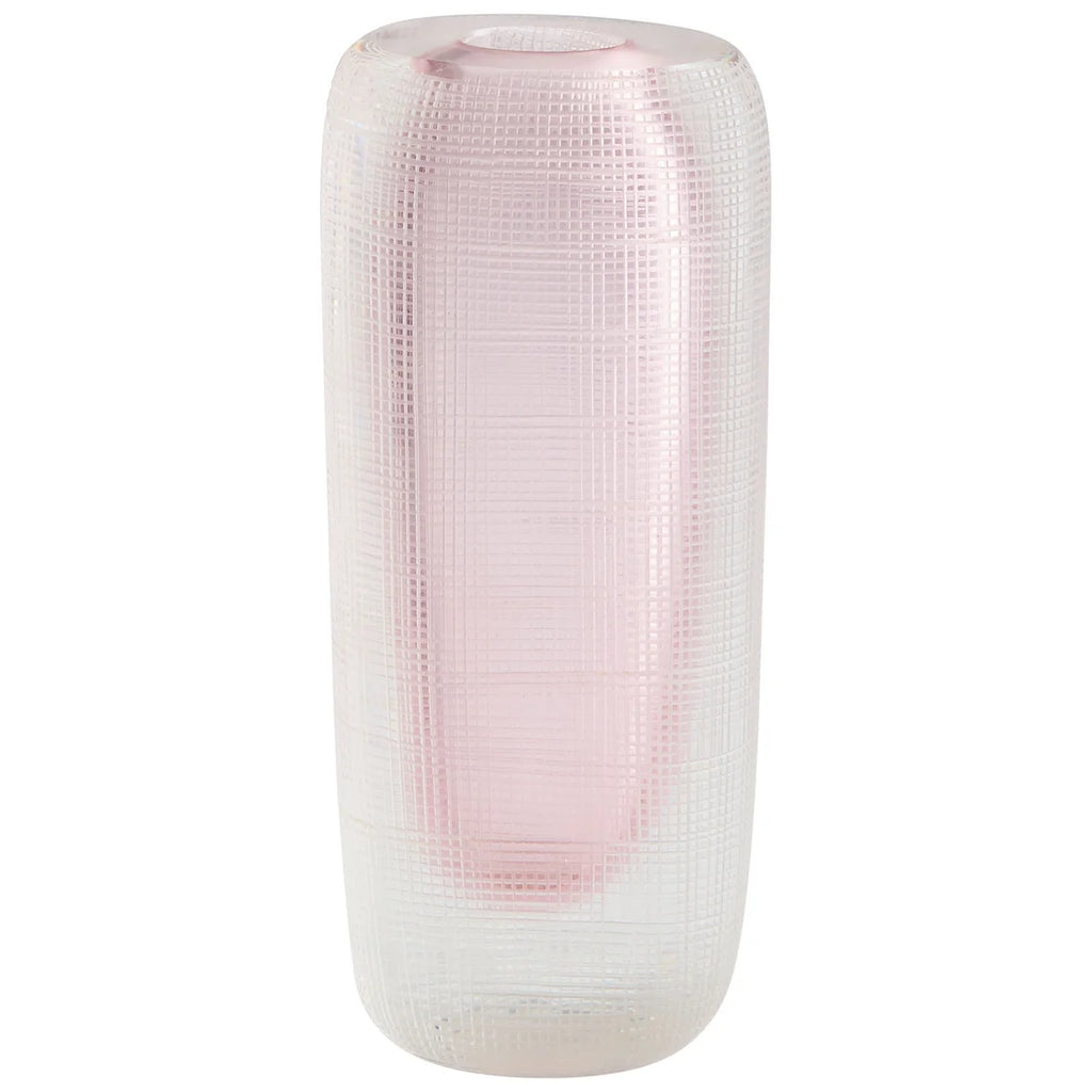 Plum Clear Vase - Bombay Mercantile