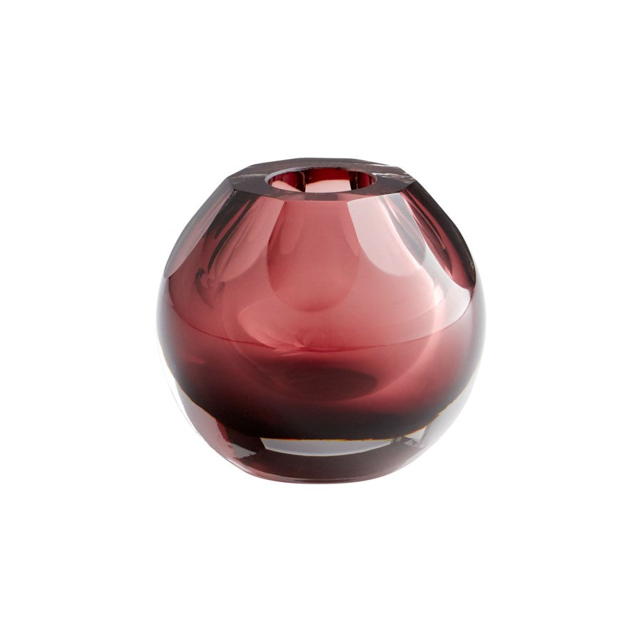 Wine color Glass Vase - The Nifty Decor