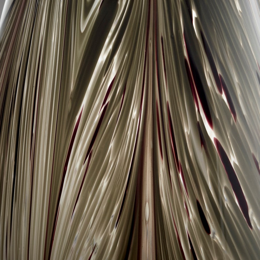 Grey Drum shape Vase - The Nifty Decor