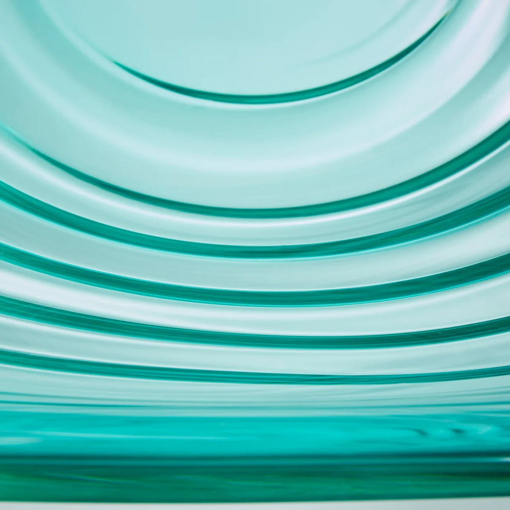 Ocean Blue Glass Bowl - Bombay Mercantile