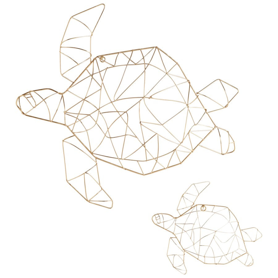 Open aired tortoise wall art - The Nifty Decor