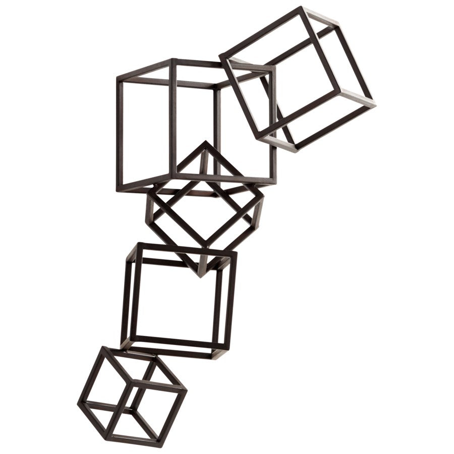 Cube climber wall art - The Nifty Decor