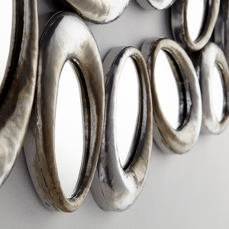 Geometric ovals mirror - The Nifty Decor